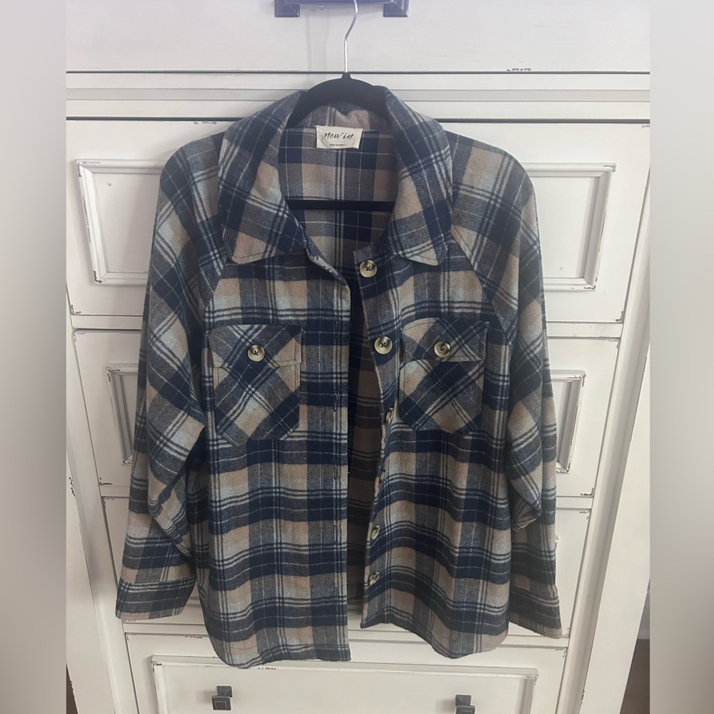 Women’s Flannel Shacket. Size S/M